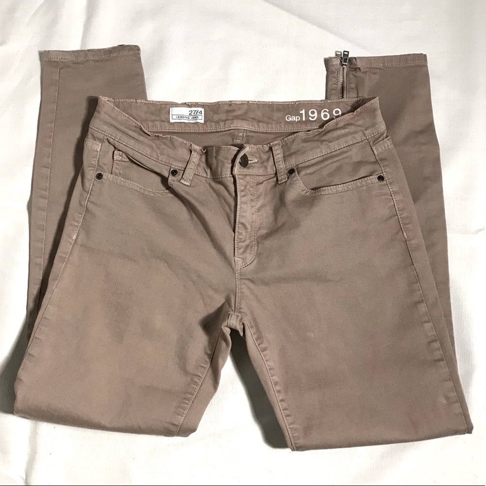 Gap Legging Jean Zip Leg 27/4